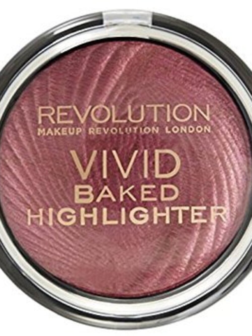 Makeup Revolution Vivid Baked Highlighter, Rose Gold Lights